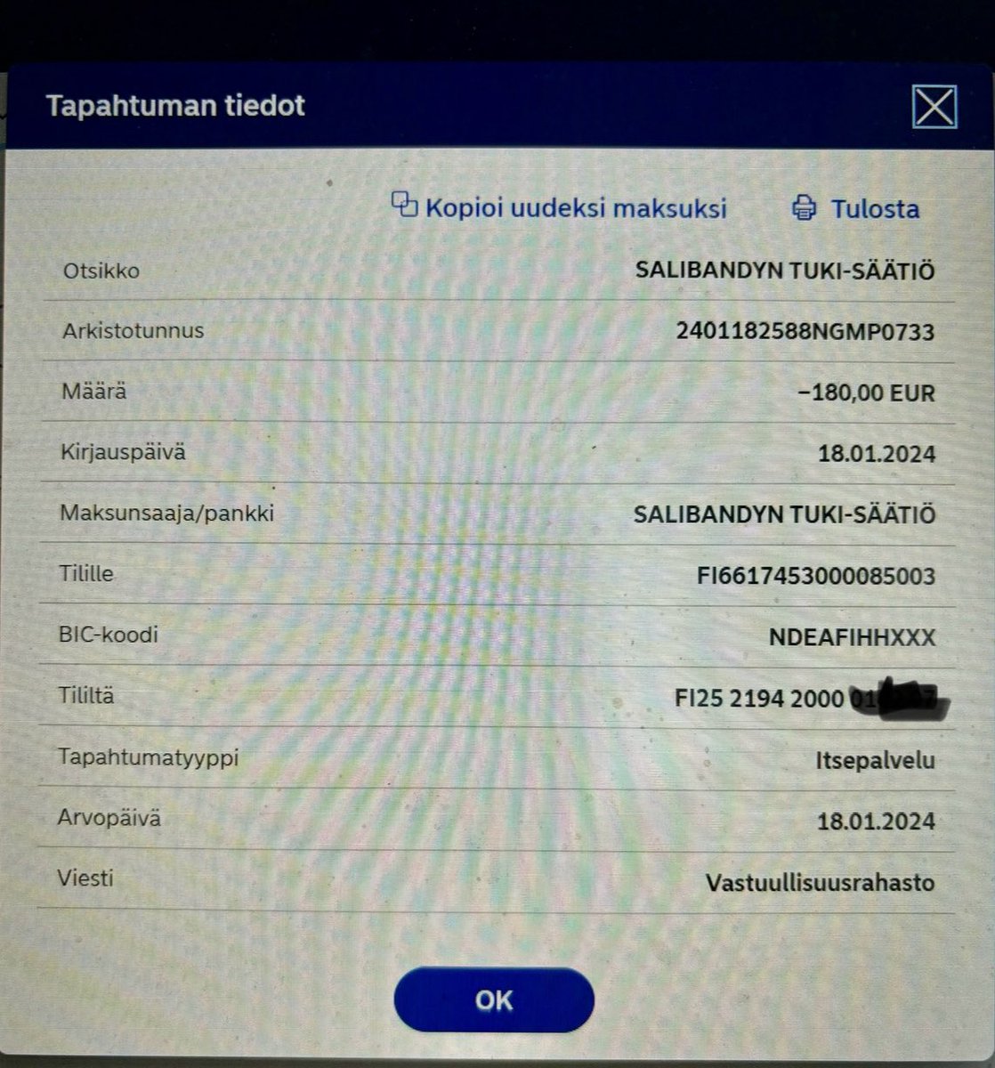 Pienistä puroista syntyy isoja virtoja.

Tänään tein oman lahjoitukseni Salibandyn Vastuullisuusrahastoon. Summa oli <a href="/KSavonen/">krister savonen</a> pelaamat liigaottelut Suomessa. 

Haastan <a href="/kinnuin/">Jari Kinnunen</a> <a href="/auremaa/">Tomi Auremaa</a> <a href="/pvesterbacka/">Peter Vesterbacka</a> mukaan haluamallaan summalla ja haastamaan seuraavat 3

Vastuullisuus yhdistää.