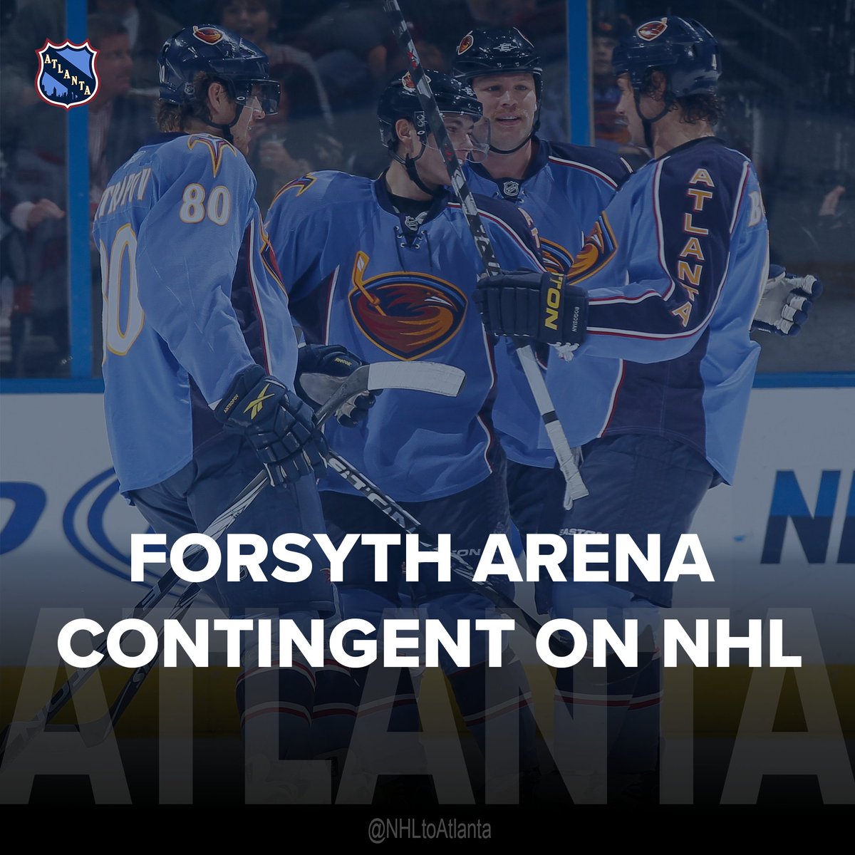 [BREAKING] Forsyth County government announced today that they are taking steps to ensure approval of The Gathering at South Forsyth is contingent on the arena having an NHL tenant. This makes the development #NHLtoAtlanta or bust.