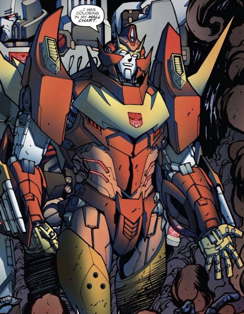 少年漫画 Rodimus IDW Rodimus art by me :] : r/transformers