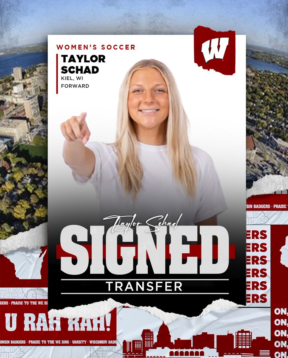 🔴 She is fierce
🔴 She is powerful
🔴 She is a Wisconsin Native
🔴 She is a forward
🔴 She is a BIG EAST  Honor Roll member
🔴 She is our newest transfer
🔴 She is Taylor Schad!

Let's all welcome the newest member to our squad!

#OnWisconsin