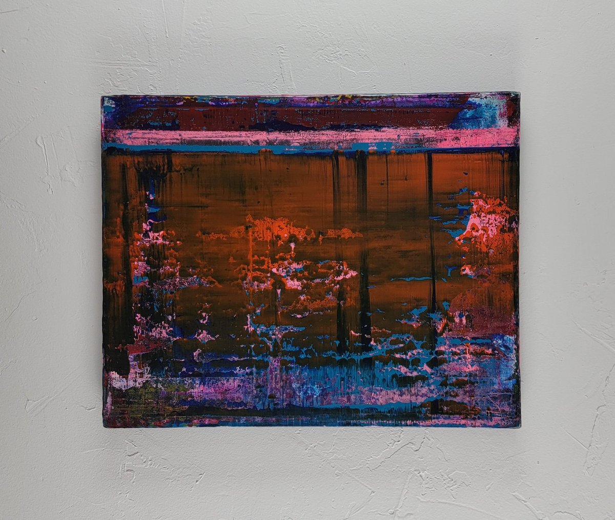 Untitled abstract. Acrylic on canvas. 20x16 

#art
#artwork
#abstractpainting
#abstractexpressionism
#abstractpainting
#contemporaryart
#gerhardrichter 
#rothko