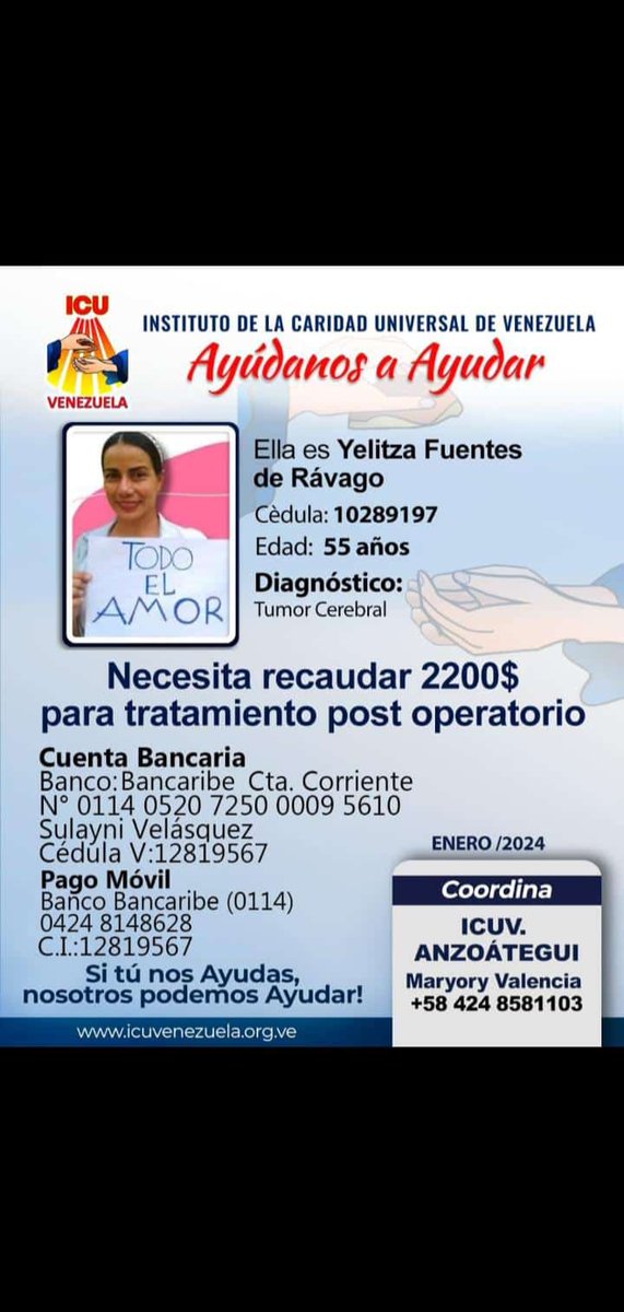 Buenas tardes el que pueda aportar su granito de arena Yelitza se los agradecería altamente.