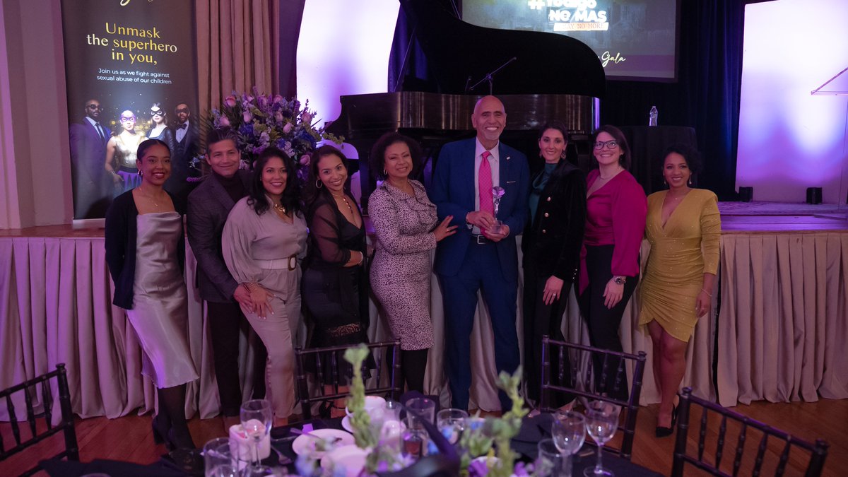 Proud to support #YoDigoNoMas / #ISayNoMore organization & its annual gala, founded by survivor Maria Trusa.  We were honored with the Community Champion Award for our dedication to the education and prevention of #childtrafficking through our #GoyaCares initiative.