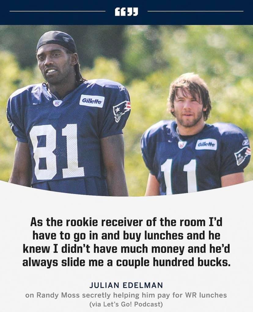 "The measure of your character lies in how you treat those who can do nothing for you."

Randy Moss is the GOAT. 🐐🥹