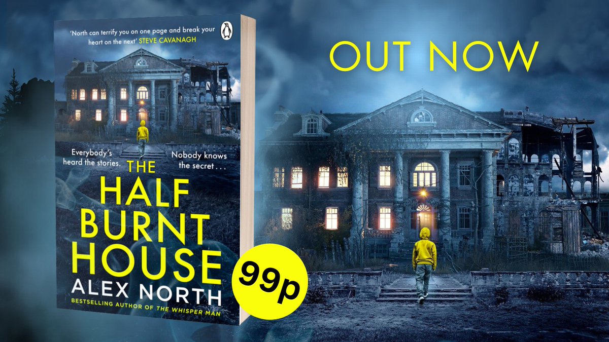 #TheHalfBurntHouse by @writer_north now 99p for February! 'Dark, stunning and heart-crushingly beautiful' ⭐️⭐️⭐️⭐️⭐️READER REVIEW 'Atmospheric and creepy' ⭐️⭐️⭐️⭐️⭐️READER REVIEW Get your copy now: amazon.co.uk/Half-Burnt-Hou…