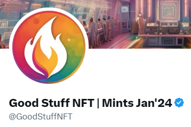 Good Stuff NFT tweet media