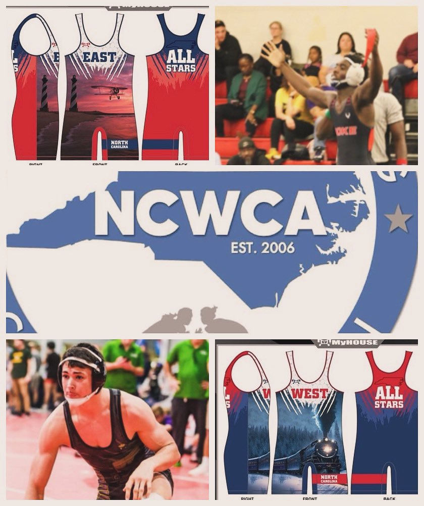 NCWCA ALL STAR MATCH CONFIRMED #7- 150 lbs  Cedric Griffin -Hoke verses Shayden Edwards - East Rowan <a href="/NCWrestleCoach/">North Carolina Wrestling Coaches Assocation</a>
