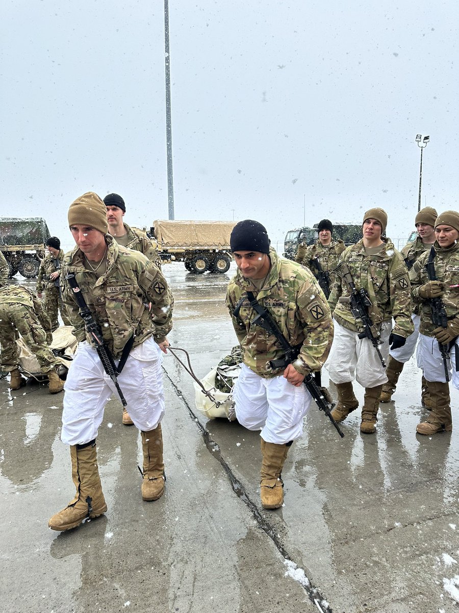 #Warrior Soldiers are embracing our Division legacy as they prepare their equipment to participate in D-Series or Division Series.

This event commemorates the Divisions legacy of being the 10th Light Infantry (Alpine) Division when Soldiers conducted training at Camp Hale,