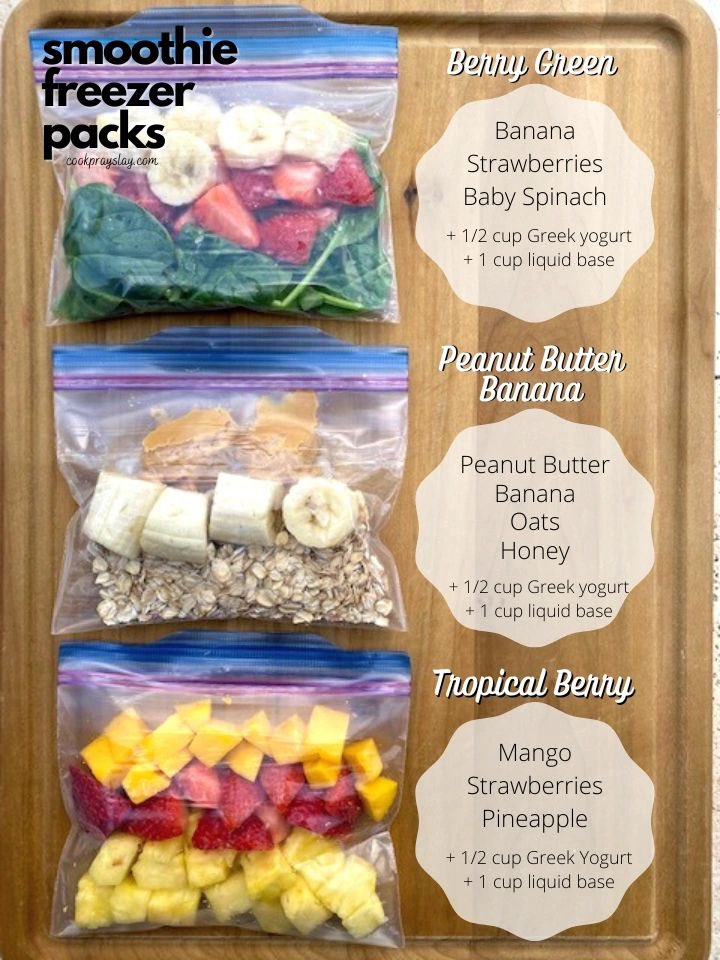 CookPraySlay's tweet photo. My freezer is full of these! 😂 And it’s a great way to avoid food waste. #smoothies https://t.co/nSIMnx4GMa
