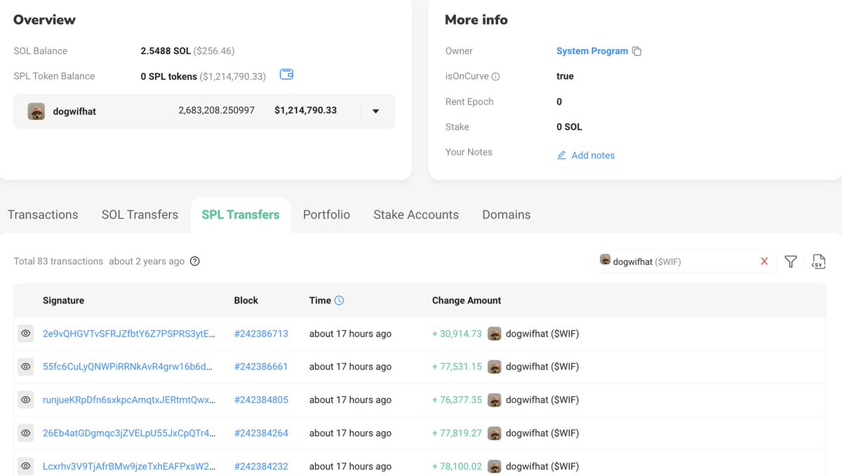VS_Audit's tweet photo. A new wallet recently withdrew 10,038.6 $SOL (equivalent to $1 million) from #Binance and utilized 10,036 $SOL (worth $1 million) to acquire 2.68 million $WIF today.

Surprisingly, 16 hours later, #Binance unveiled the introduction of the $WIF perpetual!

Is this mere happenstance?

Verify the details here: https://t.co/KzDudHaXRj