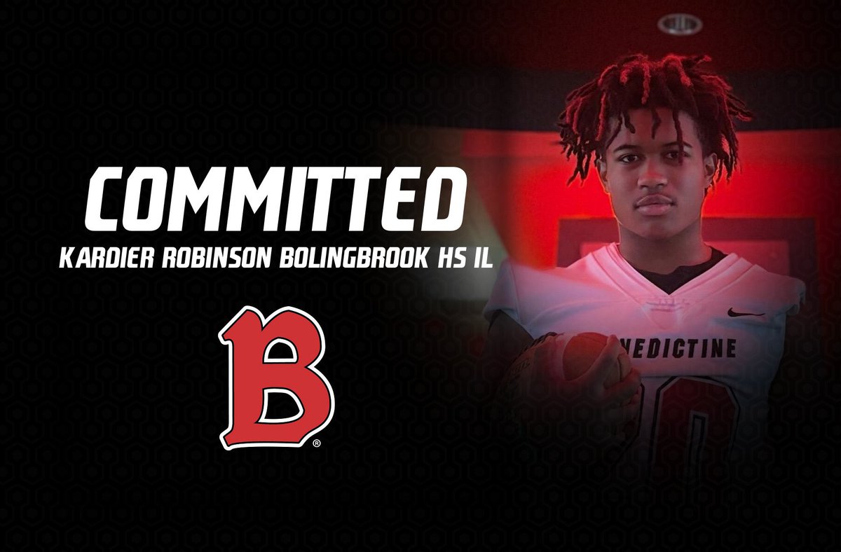 Next Chapter!! 🔓
Thankyou <a href="/CoachSchradesBU/">Coach Schroeder</a> <a href="/CoachWhitley5/">Michael Whitley</a> @CoachLandoBenU <a href="/BenUEagles/">Benedictine Eagles</a> <a href="/tpettigrew973/">Titcus Pettigrew</a> #Committed 🔴⚫️