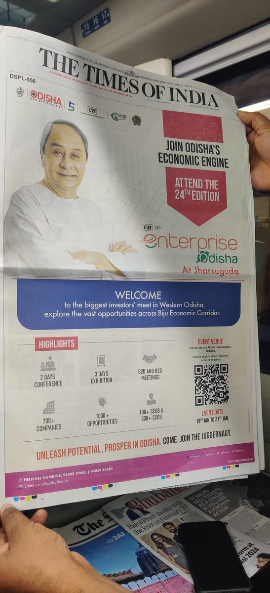 subratkar's tweet photo. On my way to speak at Enterprise Odisha in Jharsuguda.
#BuildingForIndia #makinginodisha https://t.co/ozgTcEfTxT