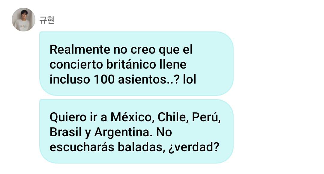 Él mismo lo ha dicho quiere venir a Perú🇵🇪 con su tour
Que esperas productora peruana apuesta por su concierto #RestartTourInPeru #RestartTourInLATAM
<a href="/antennamusic/">안테나 Antenna</a> <a href="/GaemGyu/">ChoKyuHyun</a>
<a href="/masterliveperu/">Masterlive Perú</a> <a href="/KandavuOficial/">Kandavu</a> <a href="/WorkShowsPeru/">Work Shows</a> <a href="/Artes_Peru/">Artes Perú</a> <a href="/livenationperu/">Live Nation Perú</a> <a href="/MoveConcertsPE/">Move Concerts Perú</a> <a href="/dreammakerlive/">드림메이커 (DREAMMAKER)</a>