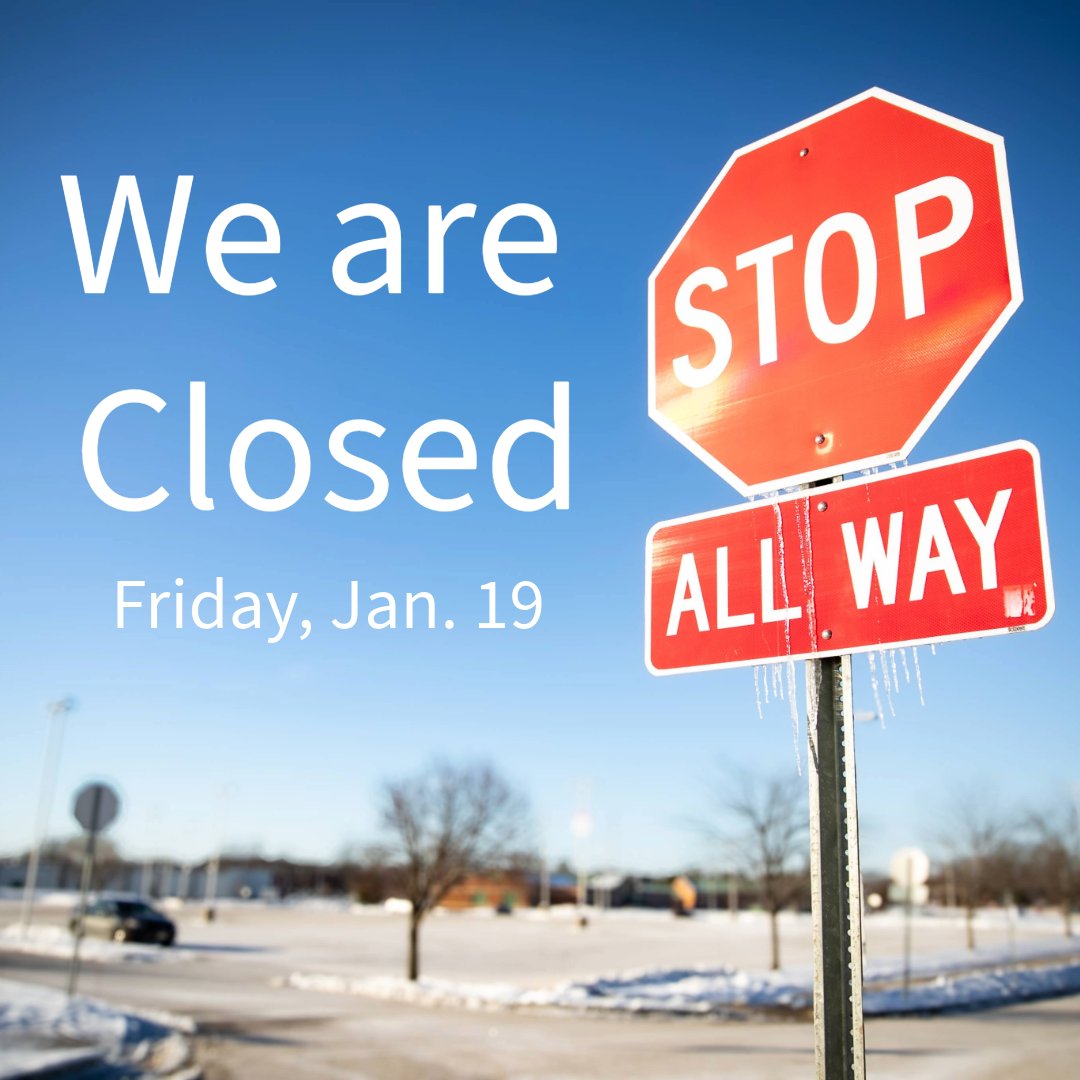 🚨Rowan College of Burlington County will be closed Friday, Jan. 19 and will reopen on Saturday, Jan. 20. For further details visit >> rcbc.edu