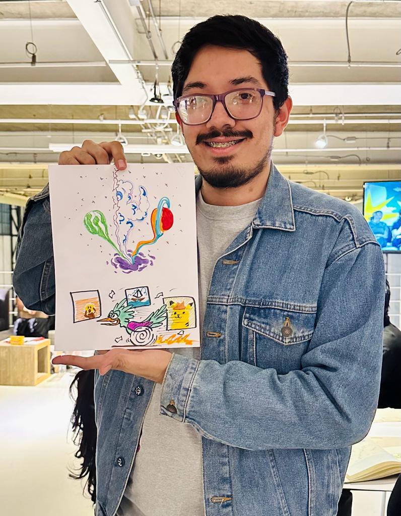 ¡Gracias por asistir y compartir sus dibujos en la presentación de "Dibujimnasio" de <a href="/Andonella666/">Andonella</a>!