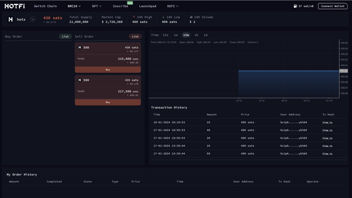 HOTFI_'s tweet photo. 🚀Major Announcement!#HOTFI trading features are now officially live as of 2:00 19/1/2024 (UTC)!

😏Discover the fresh trading mode & key trading features:
✅ Set buy and sell orders
✅ Matching trading mode
✅ Partial order execution
✅ Limited-time free order cancellation

🎊Currently, $HOTX trading is available, and more #BRC20 tokens will be added to the #HOTFI platform soon. Stay tuned for ongoing updates!

🔗 Click here to join: https://t.co/mt2kbsoHfh

#HOTFI $HOTX #Trade #BRC20 #BTC
