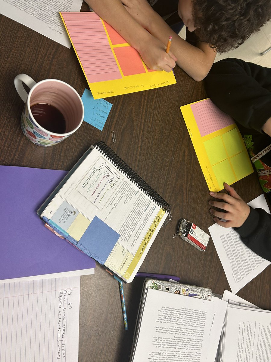 Small groups make me happy! 🥰 
Had to wipe off the dust  🤧
#readingstrategiesbook