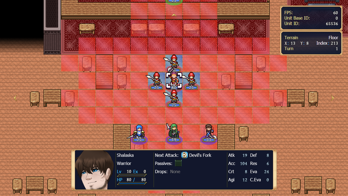 CoLussaria's tweet photo. Mechanics #2

Bosses - like the player - have access to map attacks and devastating status effects. Be sure to check what move they're going to use next before you get overwhelmed! https://t.co/jZQ5PiY0Y7