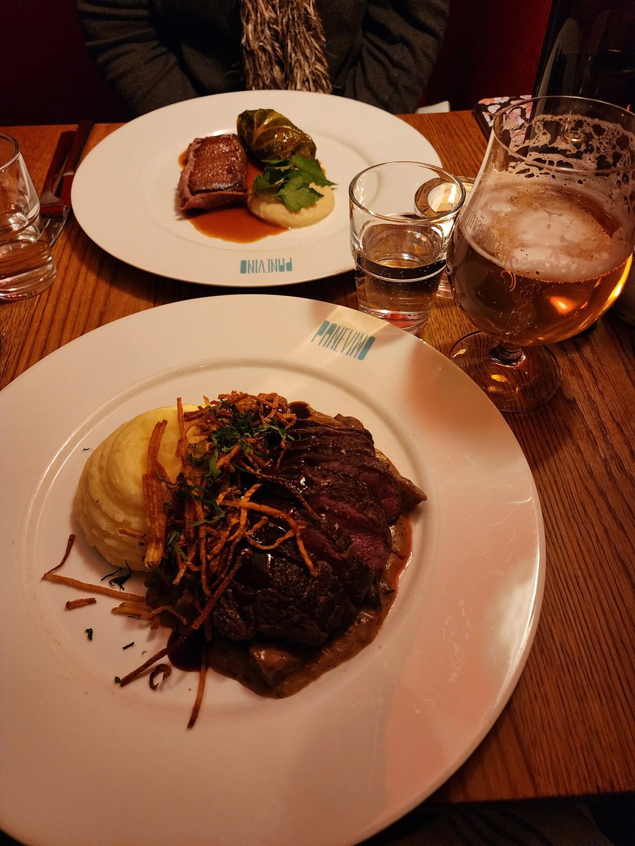 griz1's tweet photo. Bad luck, @NobelMuseum is closed! Good luck #KrypIn is open for a great meal in #GamlaStan @Stockholm @Sweden! #DuckBreast & #Vension were excellent! #GizaSweden24 @thefluffa @SwedishFoods @SwedishFoodGirl @SwedishFoodTV #SwedishChef #Bryggmastärens #BronIPA @PirouzKavehpour https://t.co/xh3wyxvv75