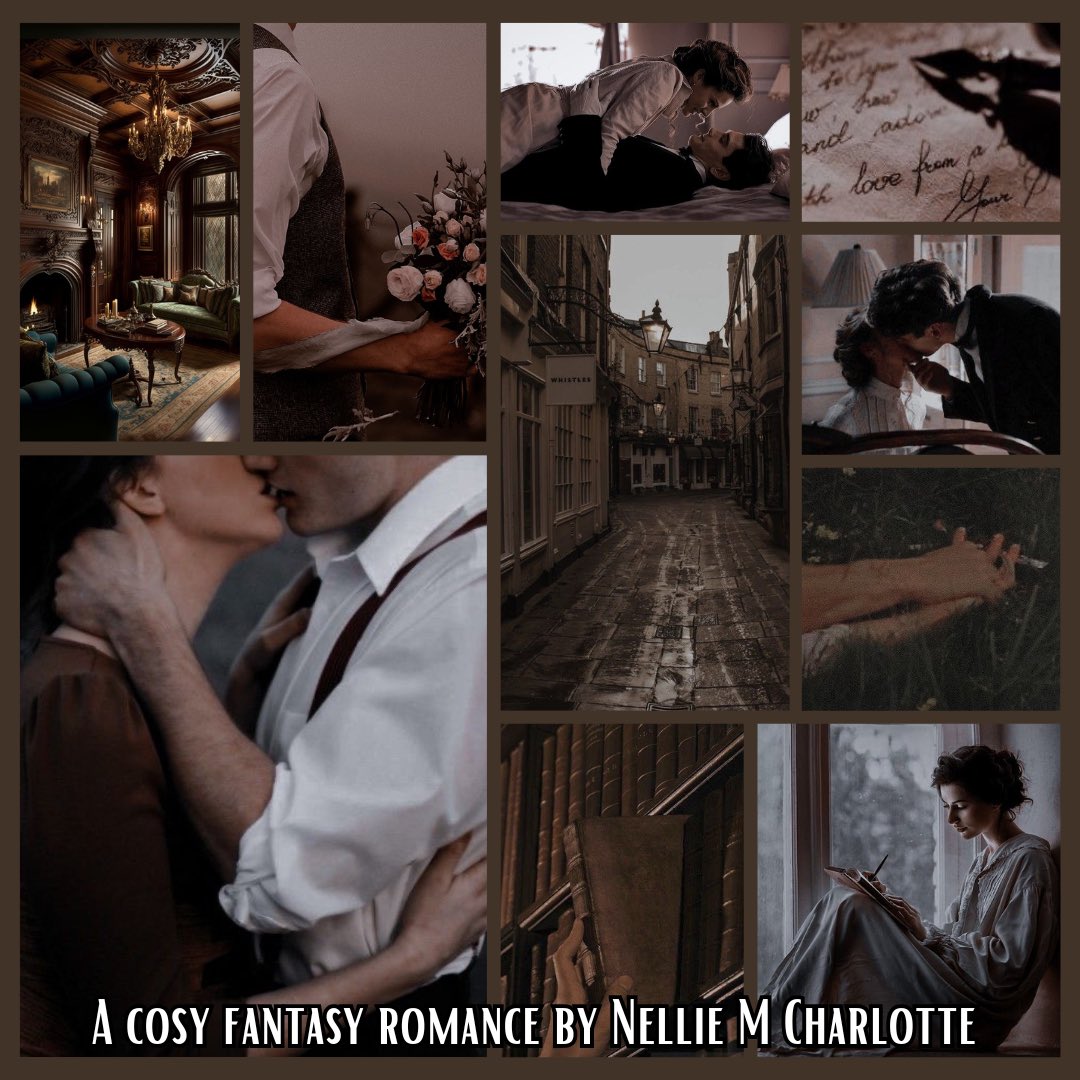 NellieMAuthor's tweet photo. Because I can’t stop my brain from coming up with new WIPs, here is the latest one I’ve been working on for the past few months. It includes:
-a dramatic wizard
-an academic-minded herbalist
-a cosy Edwardian fantasy romance setting

I’ll have artwork of the MCs soon! 🥰 https://t.co/zQjT4yDhu5