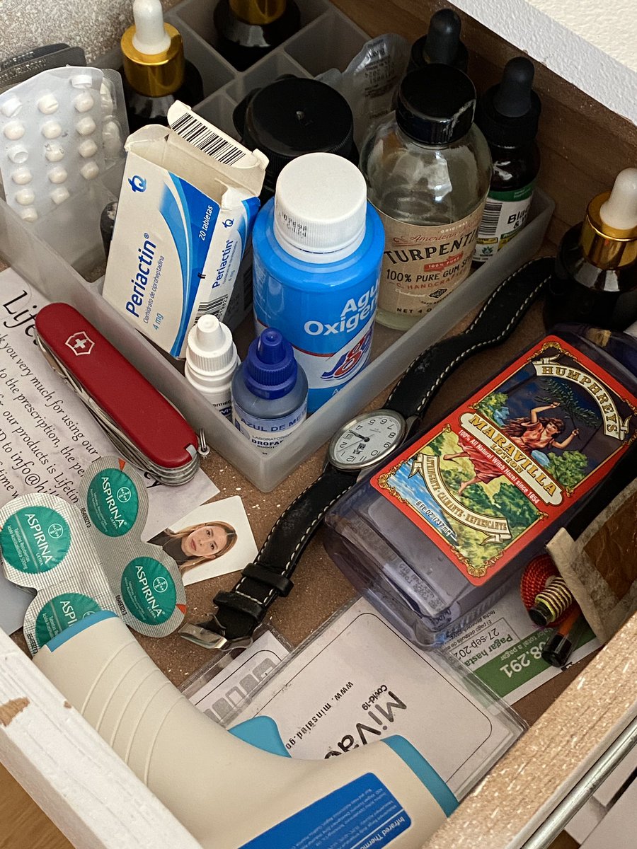 Night stand drawer check (Peaty)
(The vaccine card is fake)