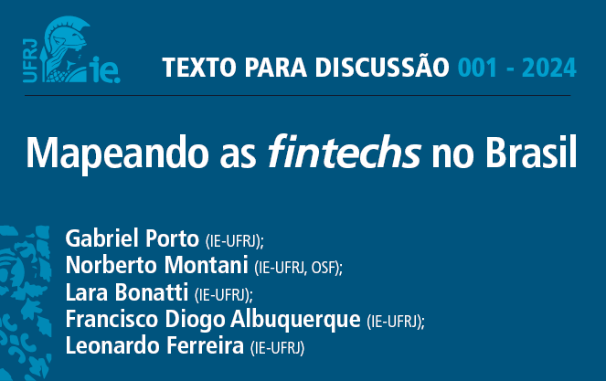 bob_nmm's tweet photo. Fruto de um longo trabalho, c/ apoio do @CNPq_Oficial, está no ar a base de dados pública e o TD Mapeando as fintechs no Brasil.

Essa base será pública e facilmente replicável p/ quem quiser trabalhar c/ o tema!

TD: https://t.co/6jowXCy4jK
Base de dados: https://t.co/7kGR1s0lph https://t.co/yfH2IeAzT9