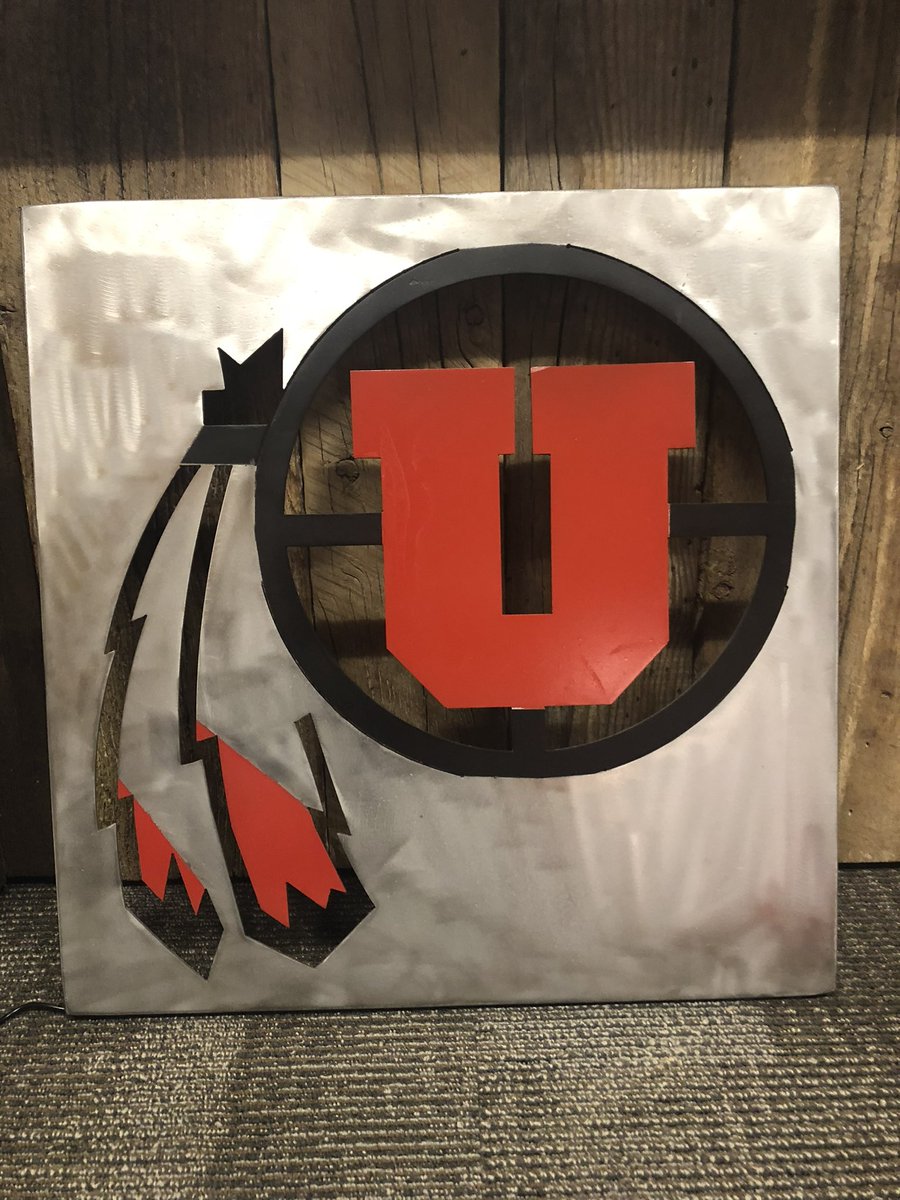 Get your NFL and Utes metal signs!!! 🔥 Dm @jarod52918316 for details 💪🏽