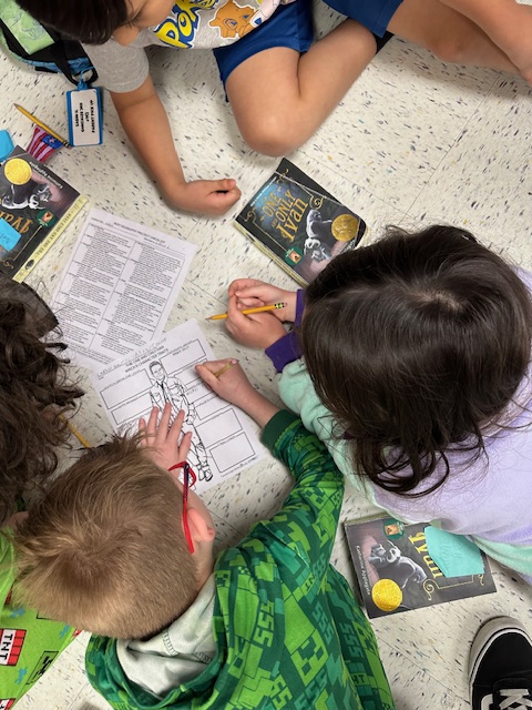 HeyMrsMartinez's tweet photo. 3rd graders at @NISDFernandez read The One and Only Ivan during their opinion essays unit. Students were emotionally invested and even shed some tears! Their opinion essays argued whether animals belong in captivity. Way to go, Bulldogs! @nisdelemelar #BulldogNation https://t.co/UbpQDGtWKQ