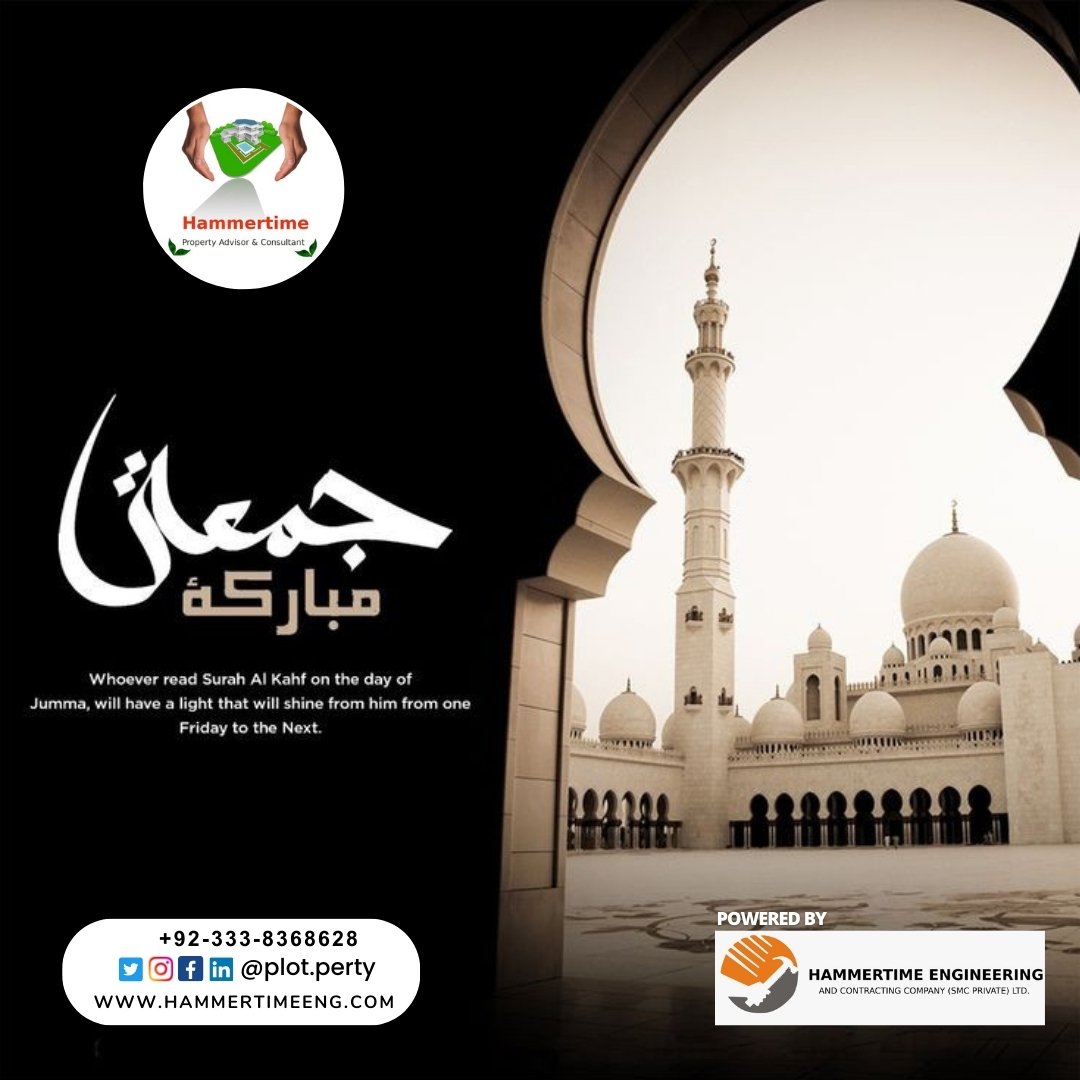 PertyPlot's tweet photo. “May Allah shower his innumerable favors on you and your family on this heavenly day. Jumma Mubarak!”
#construction #hammerconstruction #constructionagency #yourdreamhomebuilder #builders #architecture #architect #architectinpakistan #realestatedealers #realestate #realestateagen https://t.co/ED0VC5Kyj8