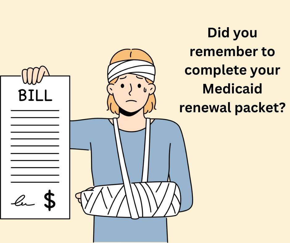 Did you receive a Medicaid renewal packet in the mail? Don't lose Medicaid for not returning your paperwork. Fill out the forms and return them to any Welfare office or apply online by visiting ow.ly/Ax2x50QrwMB