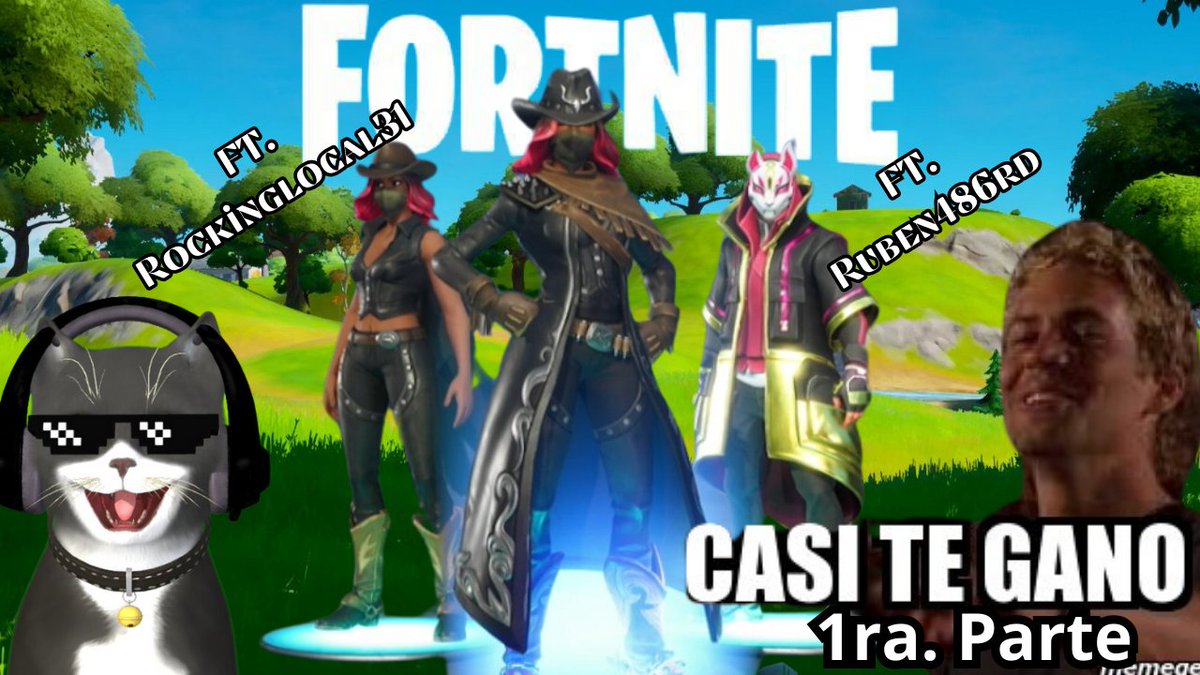 Hola a todos, los invito a darse una vuelta por mi canal en donde estoy estrenando nuevo video
youtu.be/E-p6CFpD_3A
Saludos y Gracias por el apoyo
#smite #suscribete #fortnite #fyp