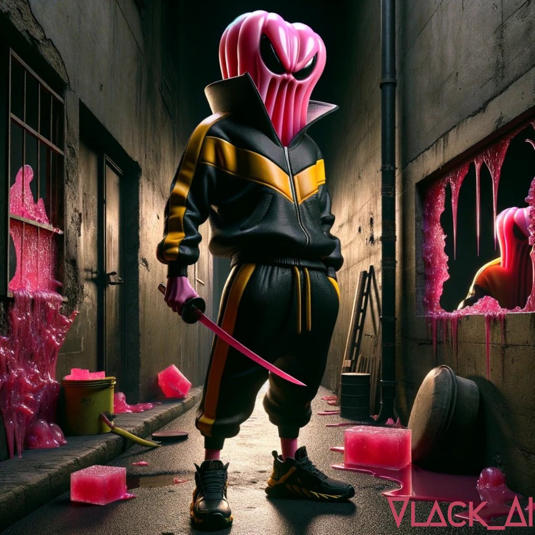 Vlack_AI's tweet photo. In the end there was nothing left but the jellies, that's when they began to come to life and take the law into their ow... hands? #Art #IAart #AIArtwork #animation #AIArtGallery #ArtistOnTwitter #AIArtworks #photography #viral #artsviral #aiartist #AIArtCommuity https://t.co/vJBxNOyipj