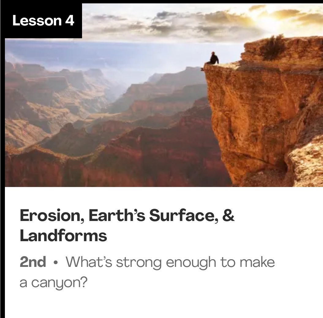 MrsTFort's tweet photo. Fun times learning about erosion with our Mystery Science lesson! @stormsullivan85 @MrJBosmans @MysterySci https://t.co/mLVTLtgUEU