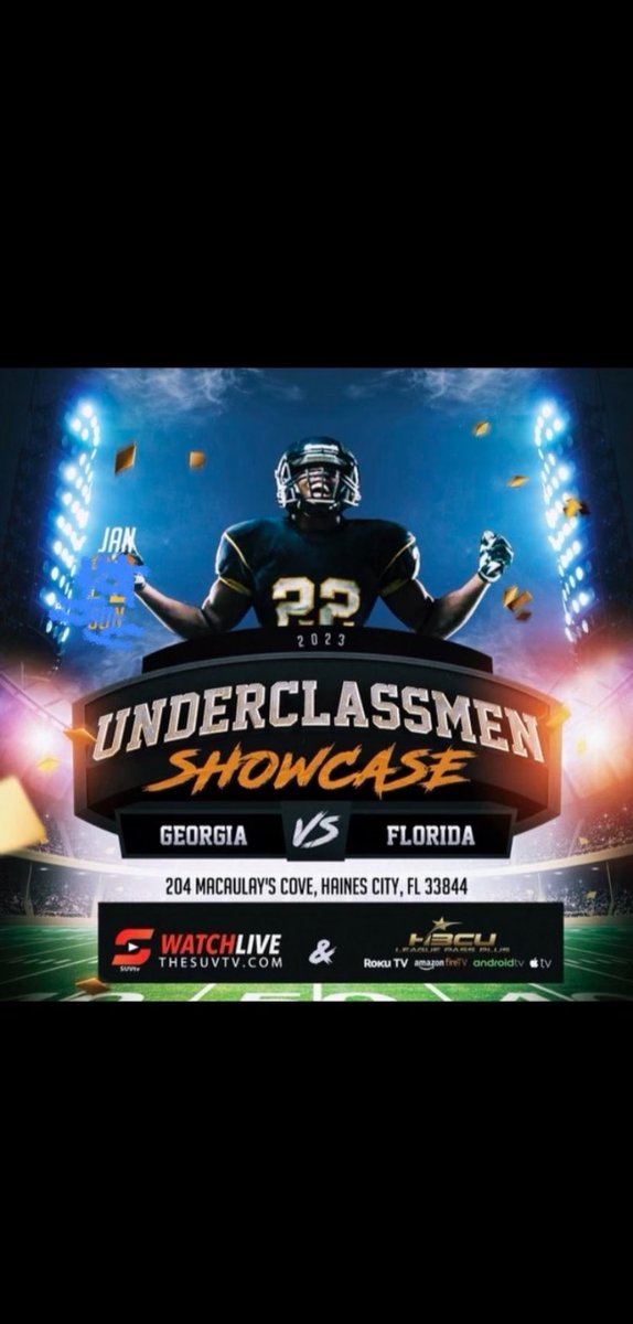 JTLee2025's tweet photo. I’m honored to be playing in the @GAvsFLShowcase this weekend for team Georgia. Thanks for the invite @OreyFerrell . 
@coachturley @AaronPh02695776 @CoachCHopkins https://t.co/alYjWLMt2j