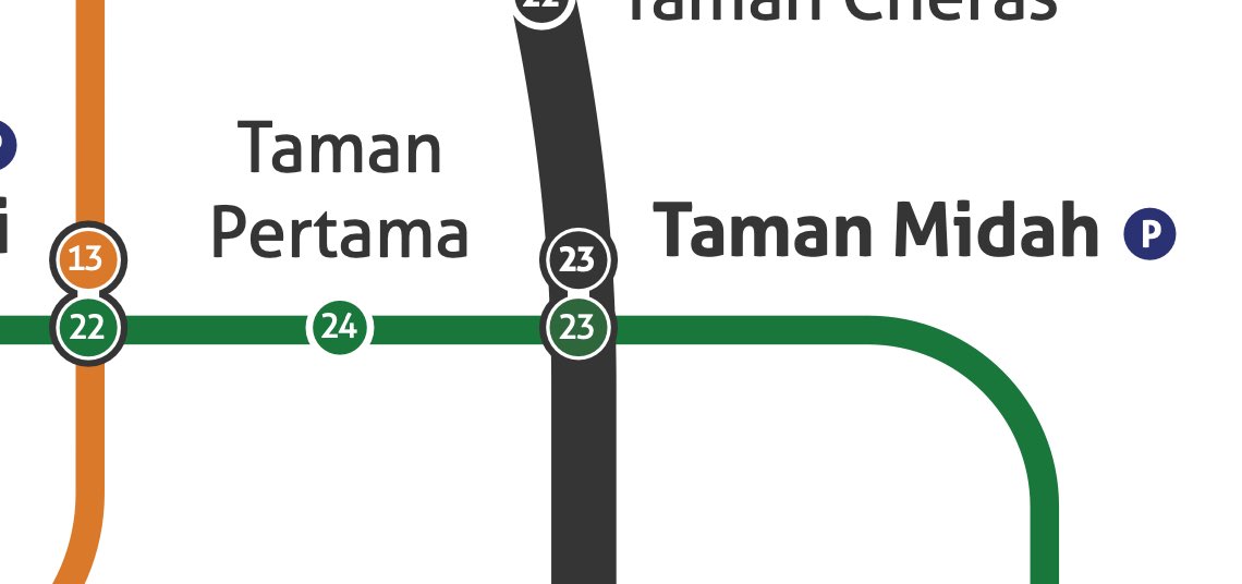 general_Kratos's tweet image. They have the same station number!   #MRT3