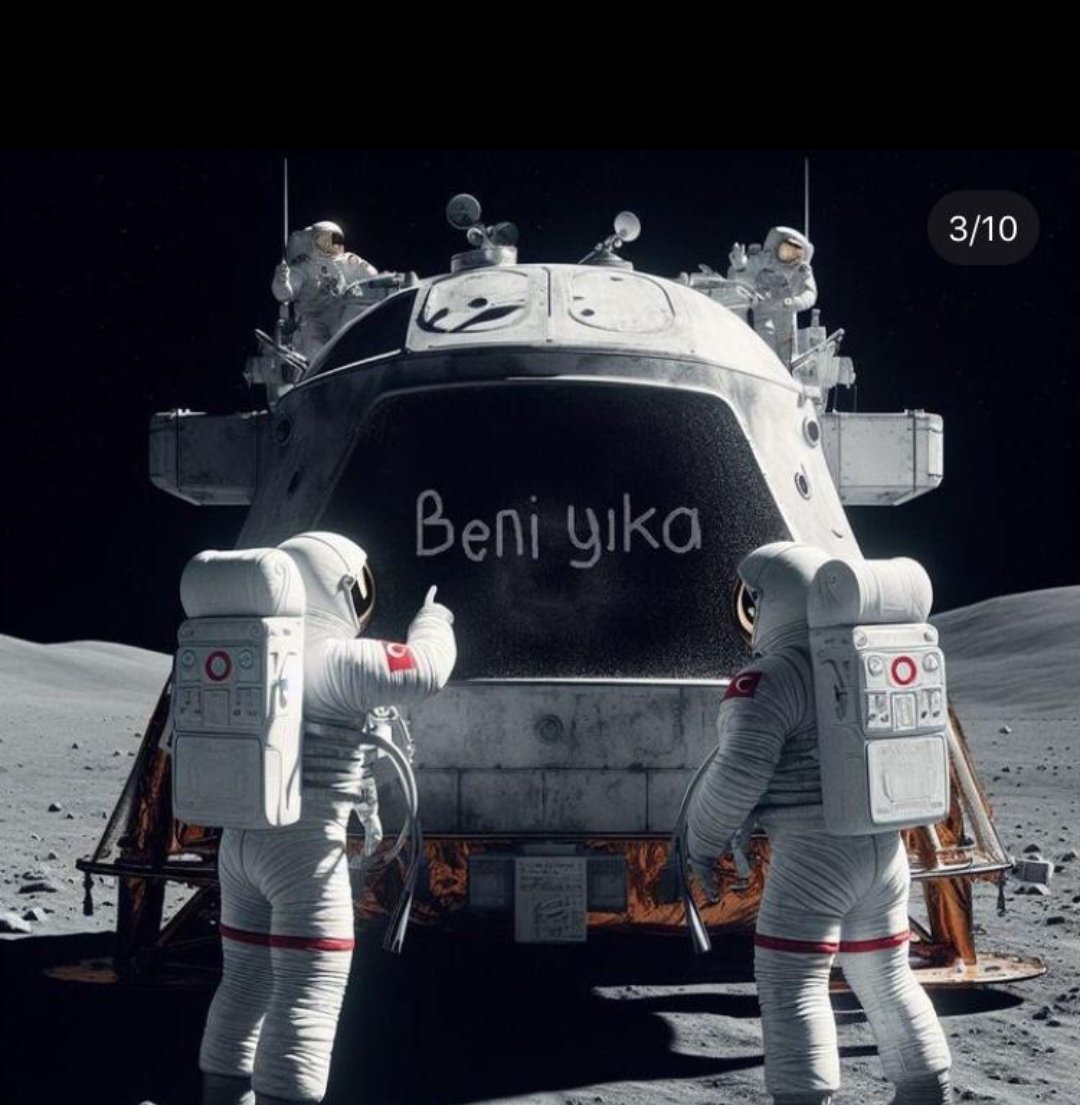 Editlerin güzelliğine bakarmısınız 🥹 Gurur duyduk 👏🇹🇷 #UzayaÇıkıyoruz