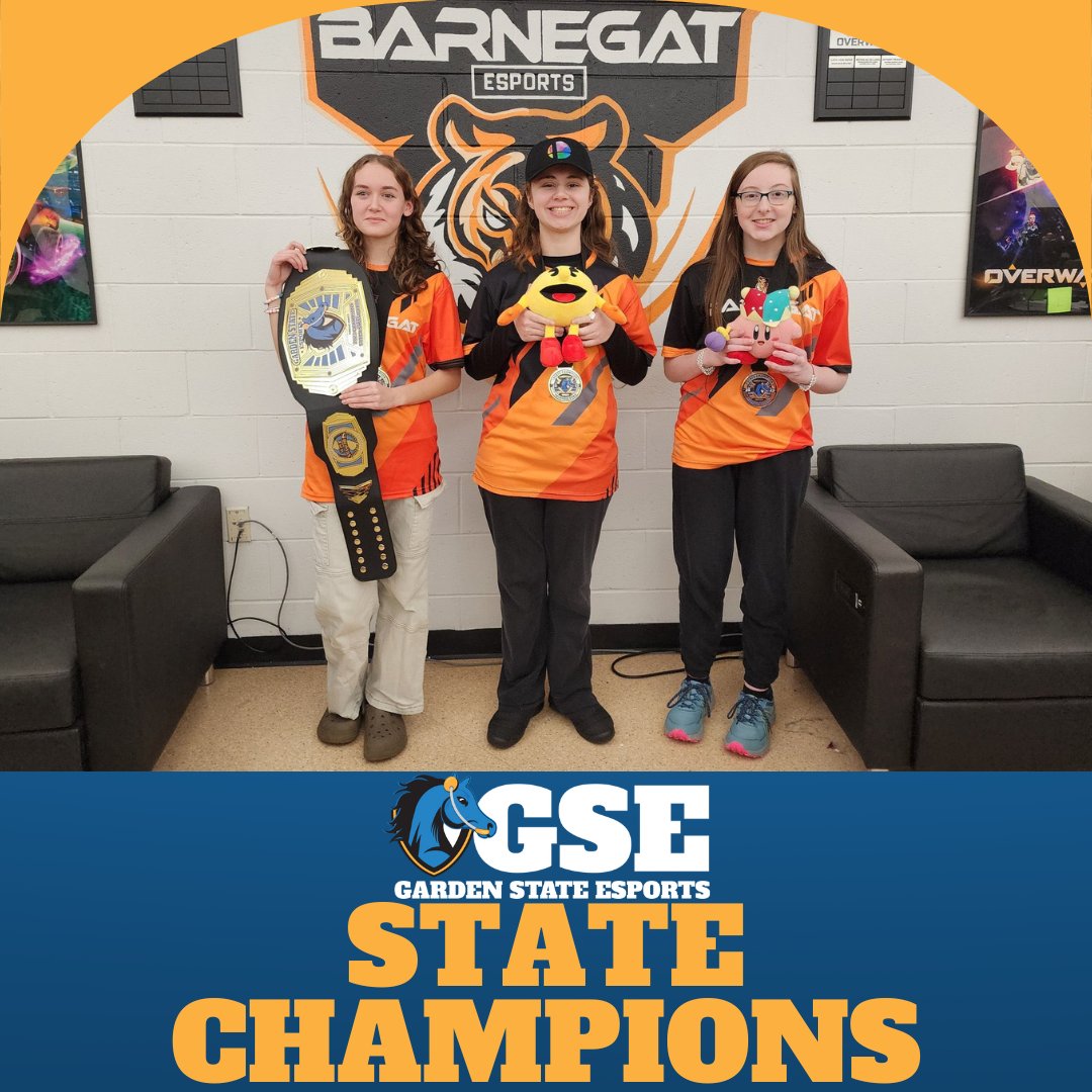 GSEsportsorg's tweet photo. Sending a big applause to the incredible season of @esports_bhs Valkyrie Team! Pacman absolutely dominated the Fall Finals, stealing everyone's attention. 😎#scholasticesports #esports #edtech #njedtech https://t.co/eOCH4Xh9Ng
