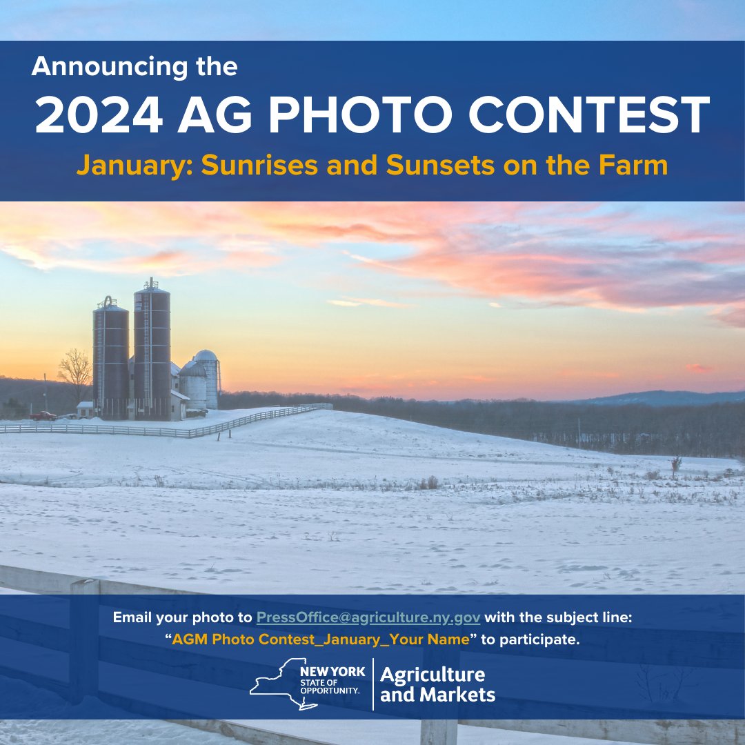 Exciting news... see agriculture.ny.gov/2024-agricultu… for the full contest details!!!