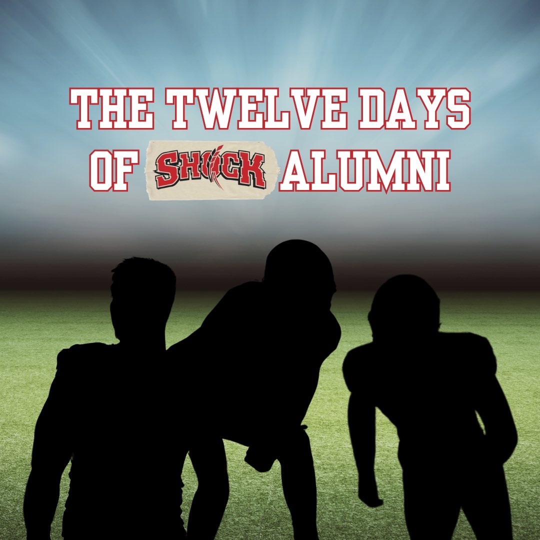 BattleRivrShock's tweet photo. Over the next twelve days we’ll be showcasing #ShockAlumni who are currently playing in the #NCAA, #USports, #CJFL &amp; the #CFL!

#BattleRiver #Shock #CentralAlberta #Football https://t.co/eJrwvmETqd
