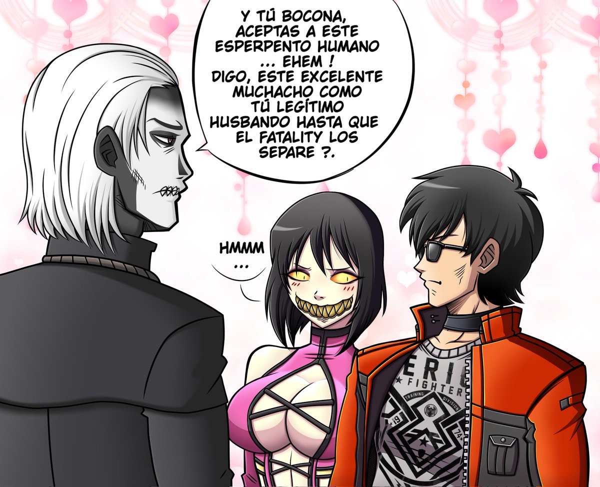 SweatyTryhacks's tweet photo. La boda del tío Leo y Mileena
parte 1!
Kalin×ArtecComic
#leonardocamp #kalinrd #frikischoolsurvivors #mortalkombat #mileena #mileenakahn #mk9
#mortalkombat9 #fightinggames #Redcolter #killerhuntskiller #zarcord #alien https://t.co/wNlASqzoao