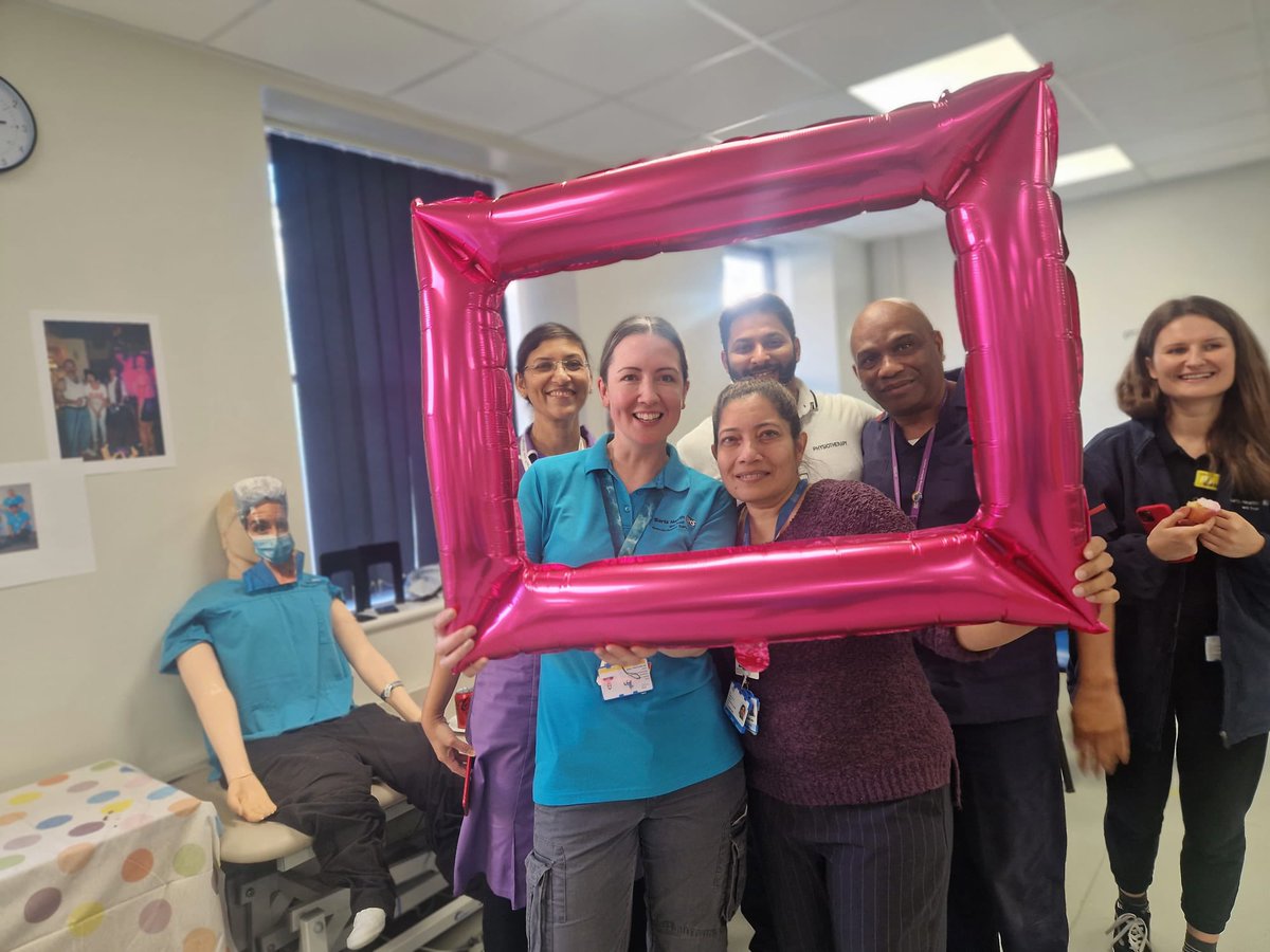 Goodbye for now @NewhamHospital 🩵