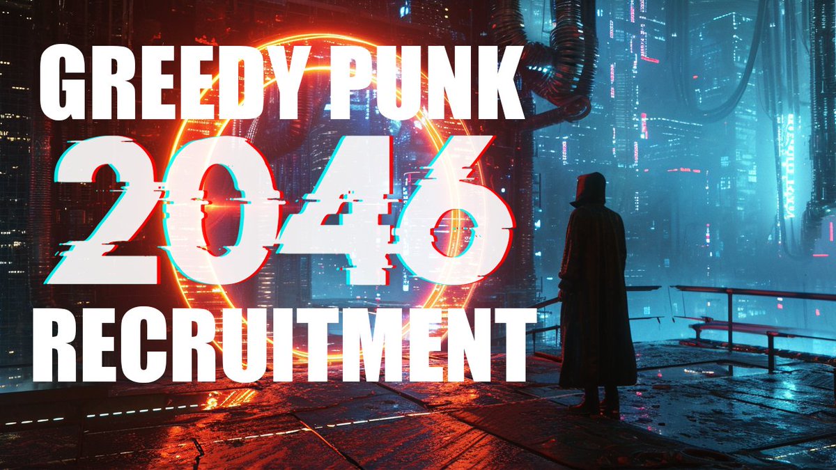 We are calling for more Greedy Punks to join us
Tag your friends and leave your addy in the comments
Be ready for a 1% invitation card.

#Greedyonepercent #Cardano #CNFT #CNFTCommunity #CNFTGiveaways