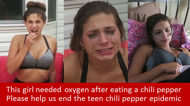 Just a reminder:
- chili peppers are highly addictive
- they come in thousands of flavors
- Big Tabasco targets teens
- they are killing thousands of teens

Obviously, adults don't want Dinosaur Snot!  Help us prevent a whole new generation addicted to tabasco!