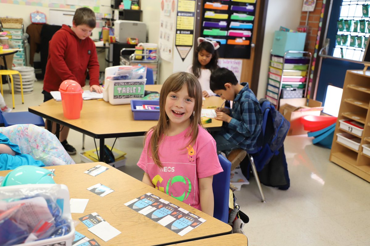 AlvinISD's tweet photo. Thank you for letting us spend the day on campus, Alvin Elementary - Alvin ISD Eagles! 

Make sure you check out our stories to see more of the fun and learning happening from class to class! 

And guesses (or suggestions!) on where the next #AllinAllDay will be?? https://t.co/uwsBN4w0GE