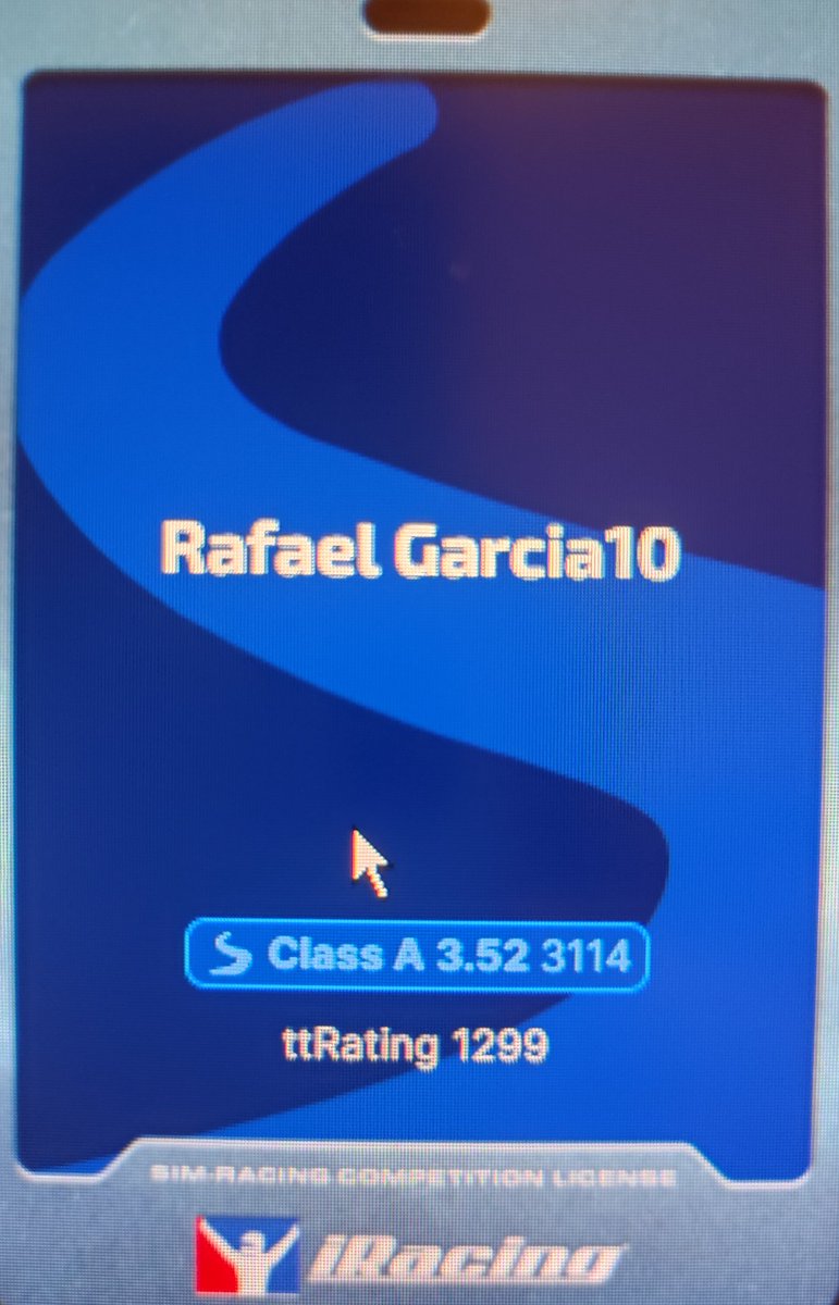 RafitaGG10 (@rafalitoski) on Twitter photo Clase A y nos mantenemos en 3k !iracing  .... Vamos a por más !! Clase A y nos mantenemos en 3k !iracing  .... Vamos a por más !!