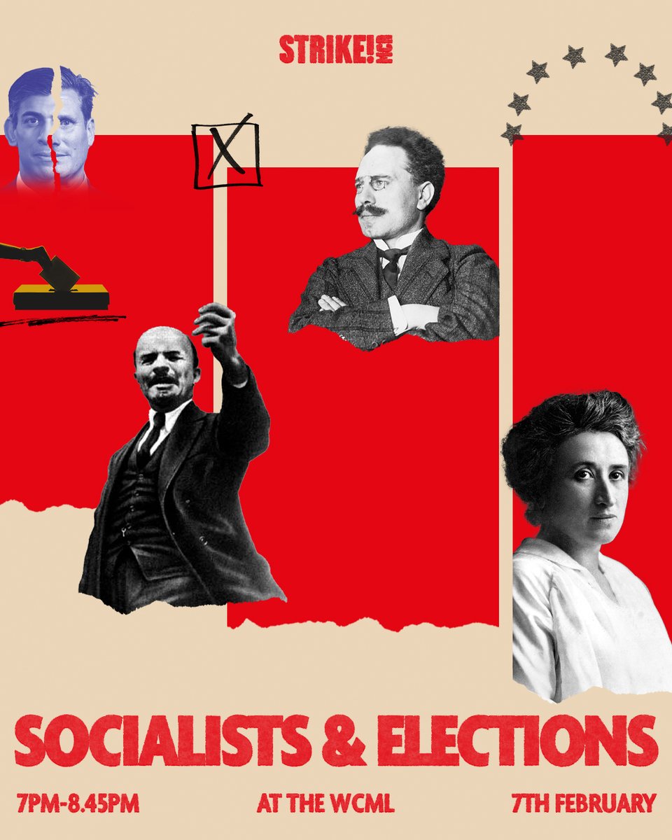 Did the graphics for <a href="/strikeMCR/">STRIKE! MCR</a>'s upcoming event discussion on some texts that have really influenced my political thinking. If you're in Manchester, head down!