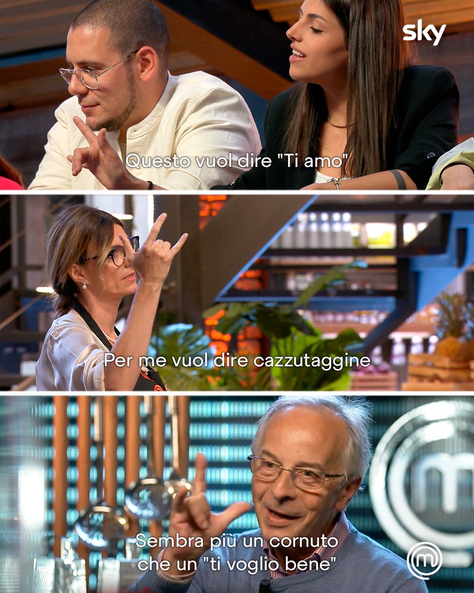 Ti amo in tutte le lingue del mondo 🥰 #MasterChefIt