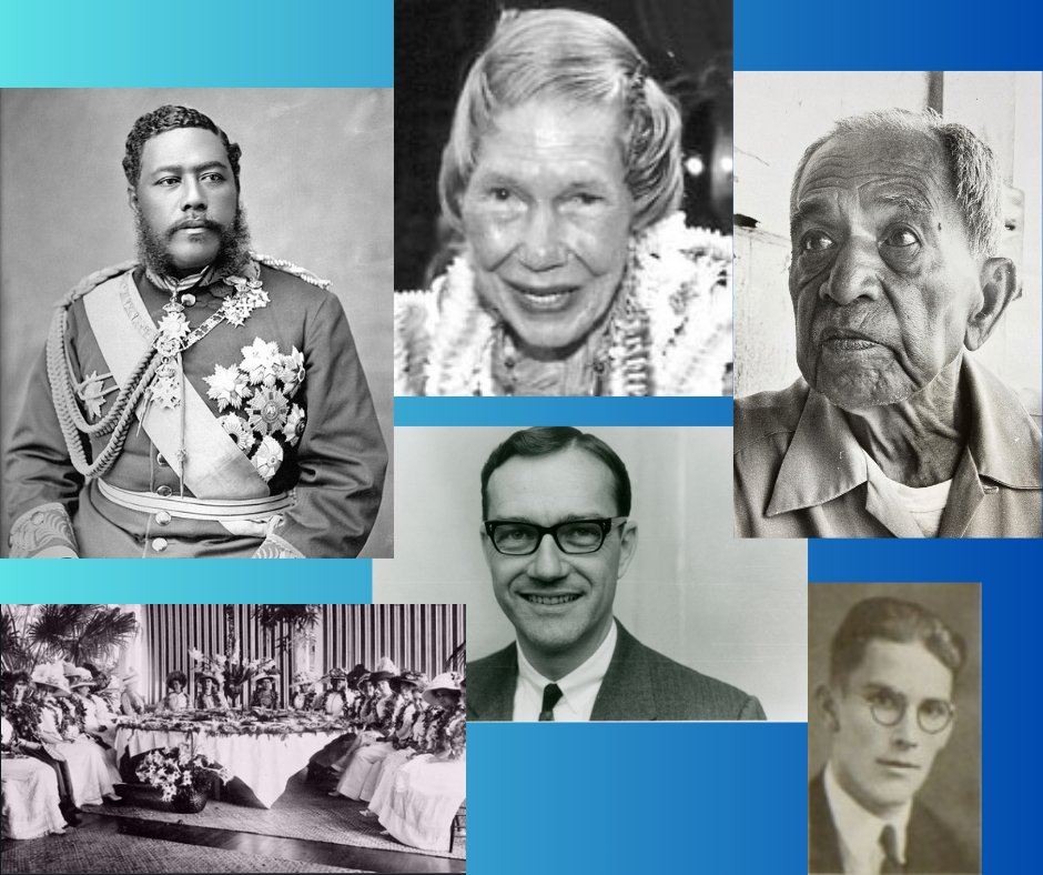 2024 Experts (virtual) Lecture Series, Pioneers in Historic Preservation in Hawai‘i. Wednesdays Jan. 31 to Mar. 6, 12-1pm. Register tinyurl.com/yuc2f2p7 King David Kalākaua; Nancy Bannick; Henry Enoka Palenapa Kekahuna; Kenneth Emory; William J. Murtagh &amp; Daughters of Hawai‘i.