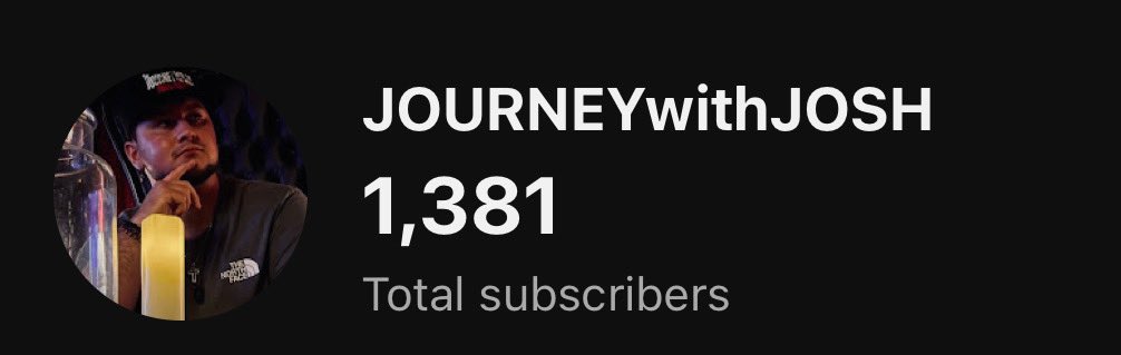 JourneywJosh's tweet photo. All I’m asking for my Birthday Today is to get me to 1.4K Subscribers!! Can we do it?? We are only 19 subs away! https://t.co/47VATYMzpB