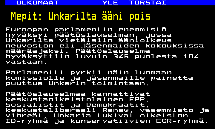 polarphoenix1's tweet photo. EUn parlamentissa on nyt keksitty ottaa jäsenmaalla väliaikaisesti äänioikeus pois! Näin käy jos ei suostu yhteiseen hulluuteen muiden kanssa! EU on käytännössä jo kuollut, eikä sen arvoilla ole enää mitään merkitystä! Suomenkin MEPit ovat aivan totaalisia agenda vässyköitä! https://t.co/1wmlKMKDux